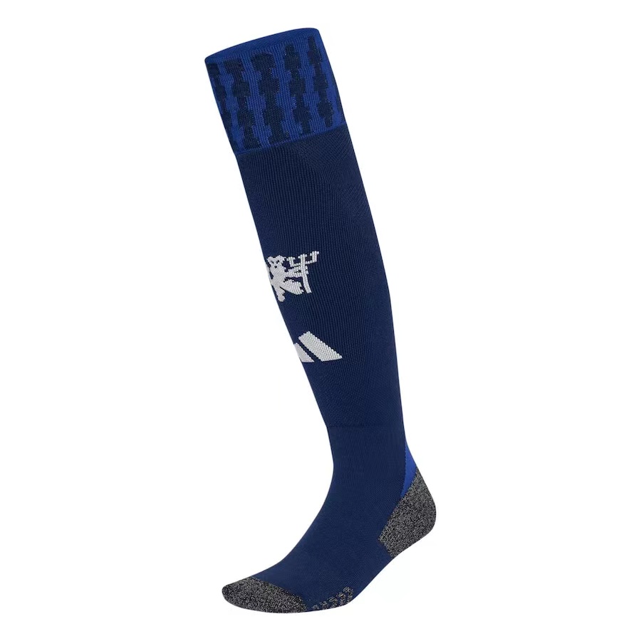 AAA Quality Manchester Utd 24/25 Away Dark Blue Soccer Socks